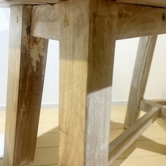 ✨週末割‼️】ナチュラルウッドスツール／飾り台・インテリア・インテリアにもの画像