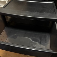 衣装タンス　黒　プラスチックの画像