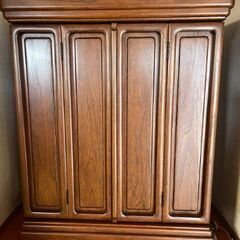 上品な木製仏壇　御霊舎　和風デザイン　美品の画像