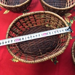 籠 かご カゴ 17こセットの画像