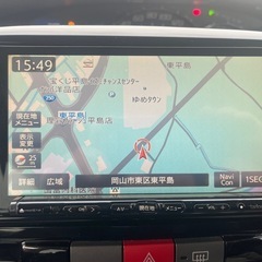 クラリオンNX614 本体　配線コード一式　TVアンテナ、GPSアンテナ付きです。の画像