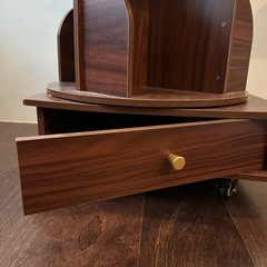 【11/3まで】【組立不要！】回転式本棚の画像