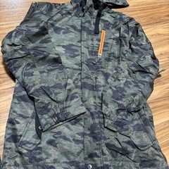 スノボ ウェア 上下セット、ゴーグル、てぶくろ手袋の画像