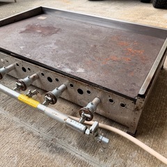  業務用 鉄板焼き器 コンロ/ガスグリドル 都市ガス の画像