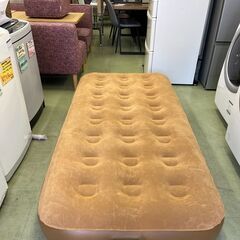 【リサイクルショップ ピカソ 小松原】🛏️✨YAMAZEN エアベッド【電動ポンプ付】敷布団・掛け布団・枕セット✨シングルサイズ✨★5512★の画像
