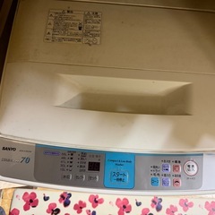 決まりました/SANYO洗濯機 の画像
