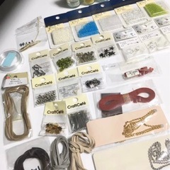 ハンドメイドパーツ｜スワロフスキーありの画像