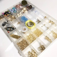 ハンドメイドパーツ｜スワロフスキーありの画像