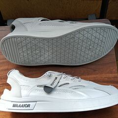 新品 27cm メンズ スニーカー グレー 厚底 シューズ 普段着 識別番号:【N475-S】の画像