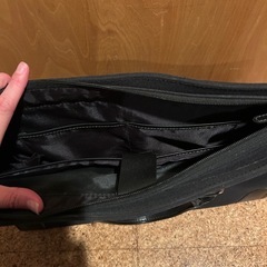 通勤バッグ　ビジネスバッグ　A4収納黒の画像