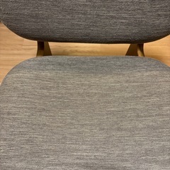 ニトリ　ワイドチェア　2脚の画像