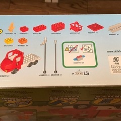 LEGO デュプロ　消防車セットの画像