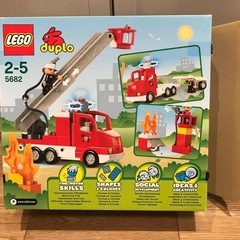 LEGO デュプロ　消防車セットの画像