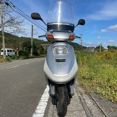 HONDA スペイシー125　希少 低走行　キャブ車　スクーター　スペイシー　125cc　バイク　リアボックス　取説メンテナンスノート付き　 宮崎の画像