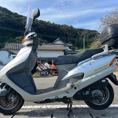 HONDA スペイシー125　希少 低走行　キャブ車　スクーター　スペイシー　125cc　バイク　リアボックス　取説メンテナンスノート付き　 宮崎の画像