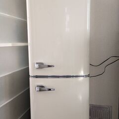 レトロな冷蔵庫（130L）一人暮らし　大きめ【引渡11/29-11/30】の画像