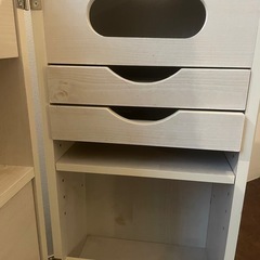 【11/3まで】折りたたみ式メイク収納棚の画像