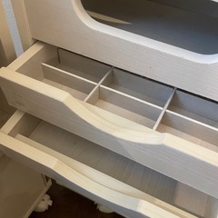 【11/3まで】折りたたみ式メイク収納棚の画像