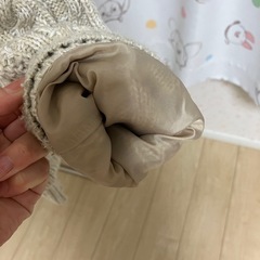 裏ボアニットカーデの画像