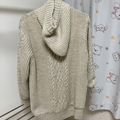 裏ボアニットカーデの画像