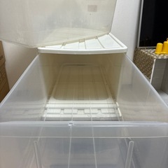 収納ボックス3個纏めて差し上げます。の画像