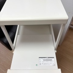 【バウバウバウ様 専用】米びつ付きレンジラックの画像