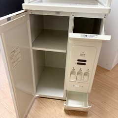 【バウバウバウ様 専用】米びつ付きレンジラックの画像