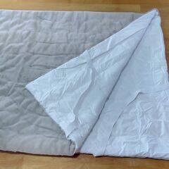  無印良品 再生ポリエステル あたたかファイバー厚手敷パッド・SD ライトベージュの画像