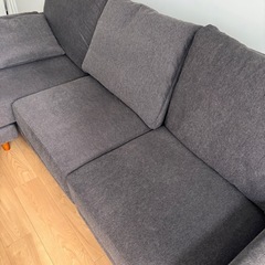 【11月末まで】L字ソファー美品の画像