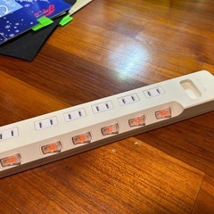 ELECOM電源タップの画像