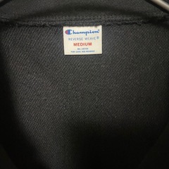 【Y00021】Champion（チャンピオン）リバースウィーブ ハーフジップ スウェット シャツ　Mの画像
