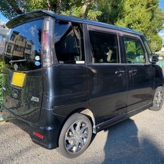 審査なし！誰でも分割購入可能！【大阪店】日産　ルークス　ハイウェイスター　ブラックの画像