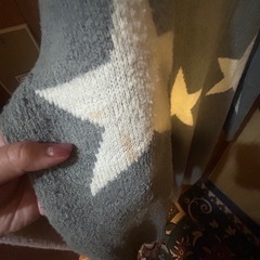 ボーイズルーム BOYSRoom グレー 星が可愛い カーディガン ゆったり 汚れありの画像