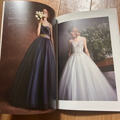 ウェディングドレス冊子の画像