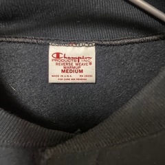 【Y00024】Champion（チャンピオン）リバースウィーブ スウェット スナップカーディガン　赤タグ　Mの画像