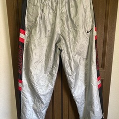 【T00003】 NIKE（ナイキ ）ウインドブレーカー　上下セット　 ナイロンジャケット　ナイロンパンツ　90年代　Lの画像