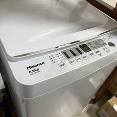 ［2022年型］Hisense 洗濯機  5.5kgの画像