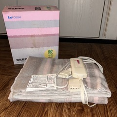 冬支度 電気敷毛布 洗える ダニ退治 抗菌防臭加工の画像