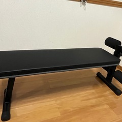 【美品】可変式ダンベル&ベンチプレス台の画像