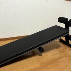 【美品】可変式ダンベル&ベンチプレス台の画像