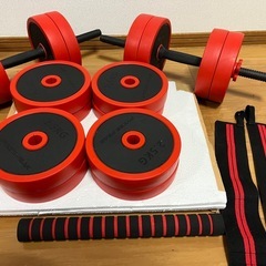 【美品】可変式ダンベル&ベンチプレス台の画像