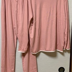 パジャマ 寝巻き レディース ピンク Lの画像