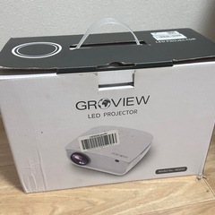 【お譲りします】GROVIEW LEDプロジェクター (Model RD850) 箱・付属品ありの画像