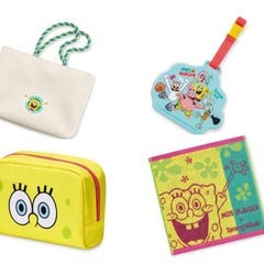 モスバーガー・スポンジボブ コラボ商品 4点セットの画像