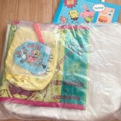 モスバーガー・スポンジボブ コラボ商品 4点セットの画像