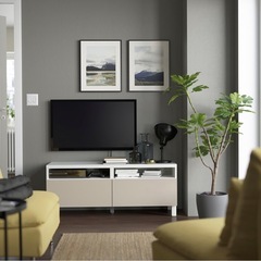 IKEAテレビボード ベストーの画像