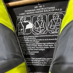 半額以下L新品未使用のライフジャケットの画像