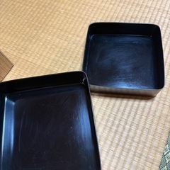 竹模様 三段重箱の画像