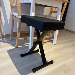 🌟調整可能なピアノ/キーボードチェア🌟の画像