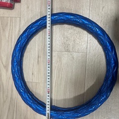 ハンドルカバー青色の画像